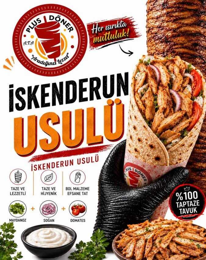 İskenderun Usulü Dürüm